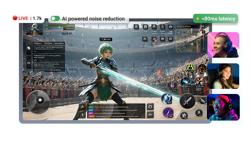 High-Quality Audio & Video for Smooth Gaming Experience