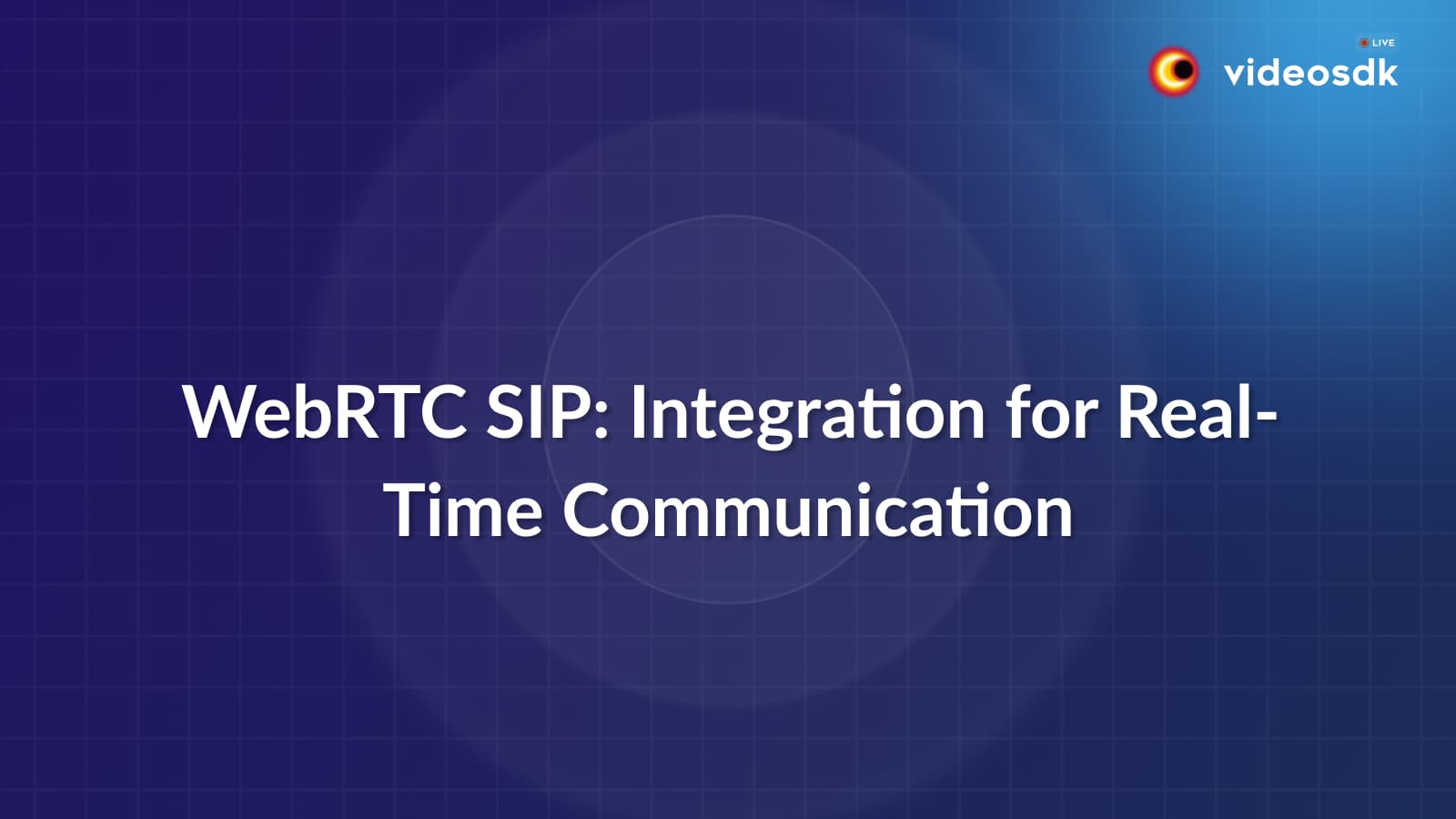 Integrating SIP into a WebRTC App Using JavaScript