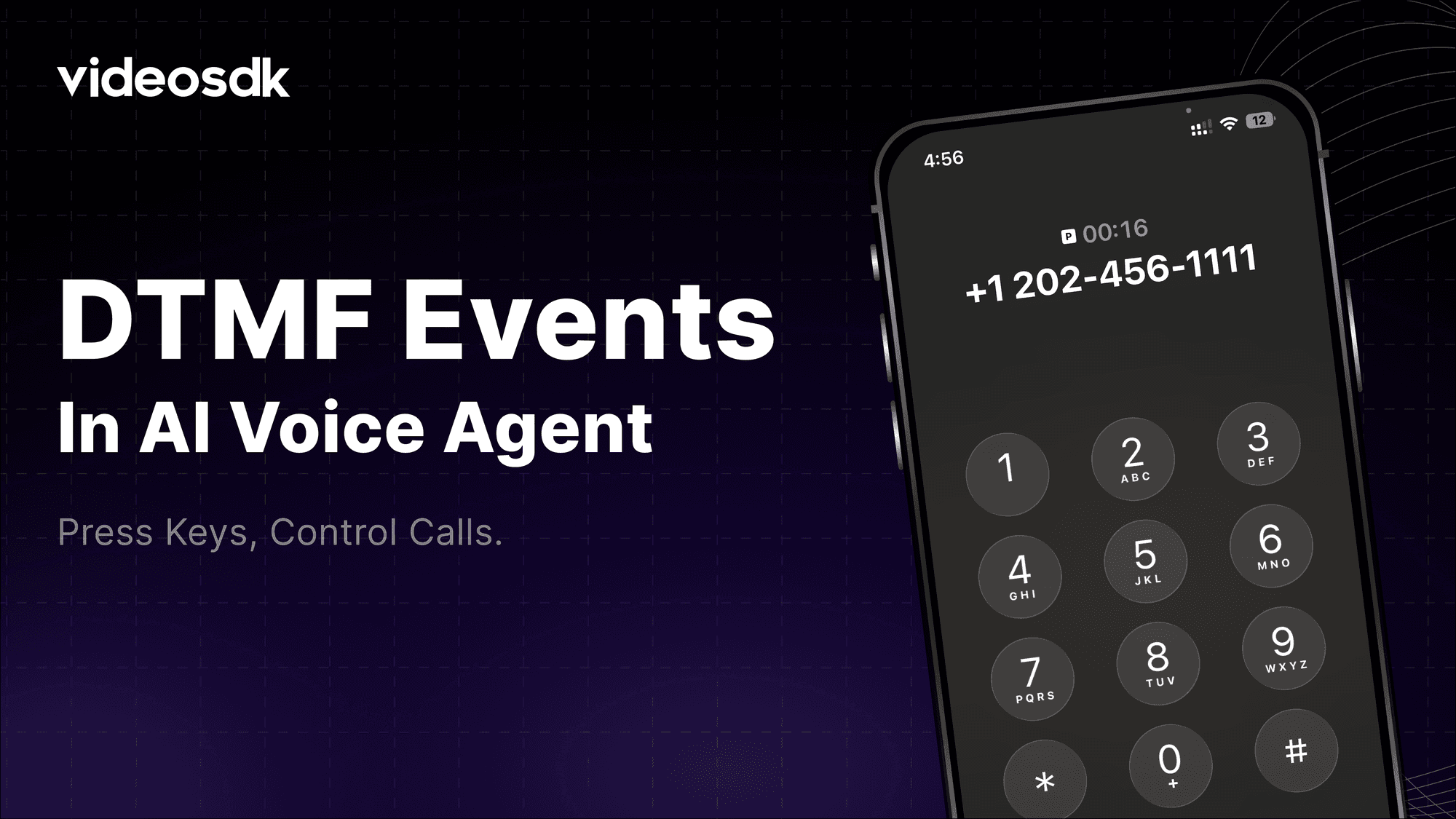 How to enable DTMF Events in Telephony AI Agent
