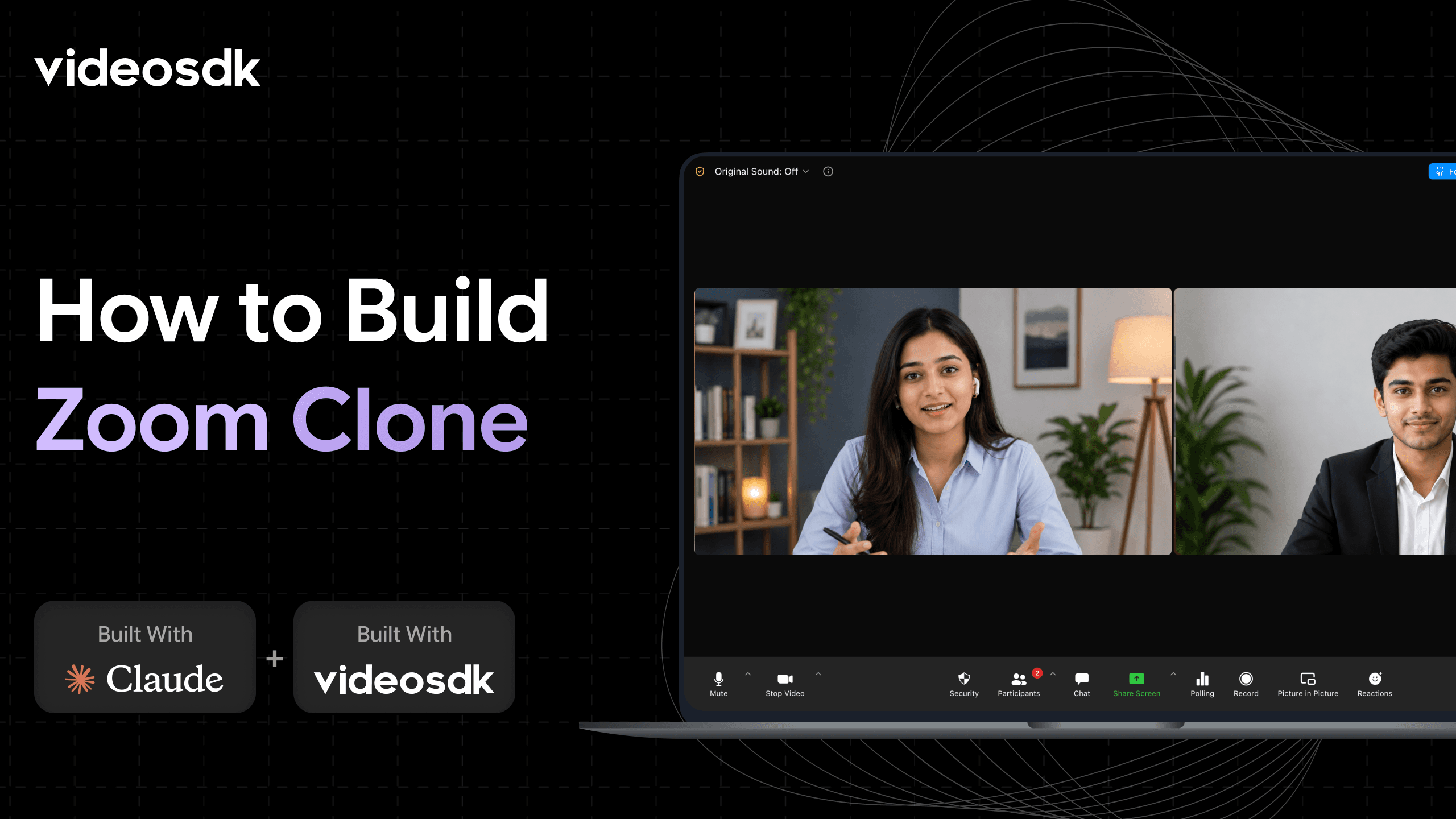 How to Build an Open-Source Zoom Clone with Claude Code + VideoSDK