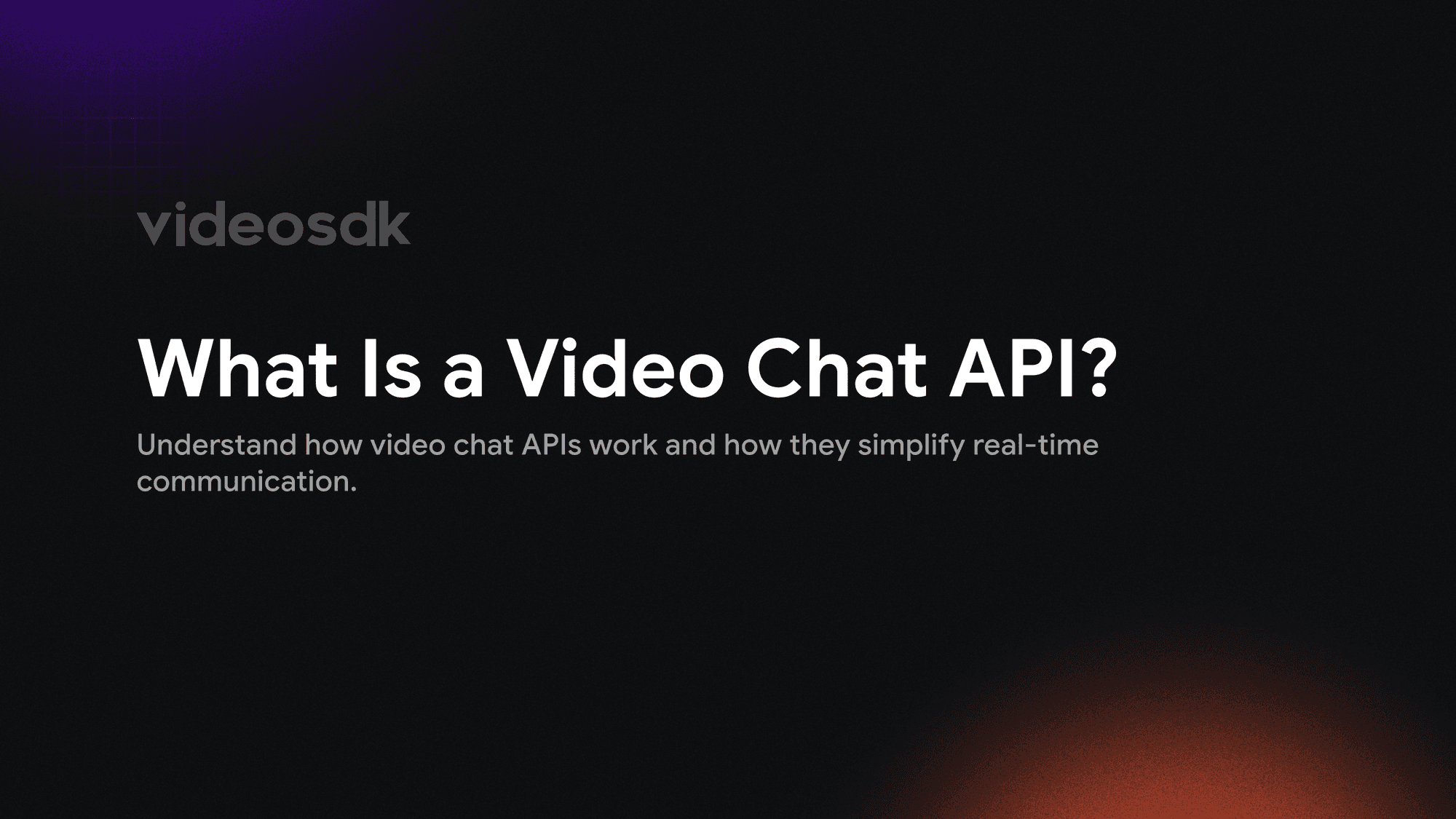 What is a Video Chat API? Pricing and How to Add One
