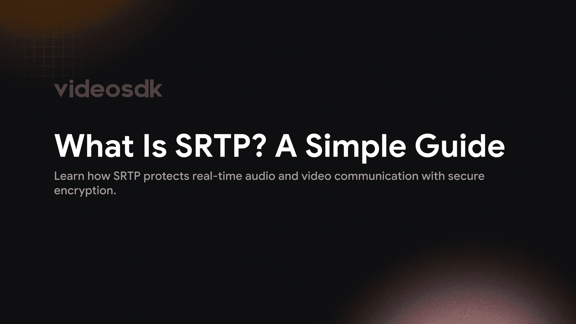 What is SRTP?