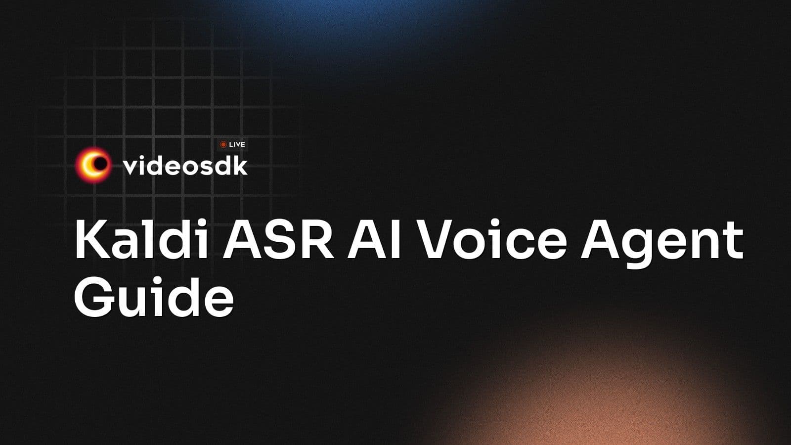 Kaldi ASR AI Voice Agent Guide