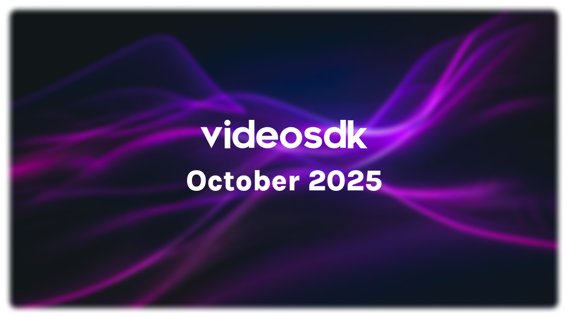 Product Updates - October 2025 : Supercharged AI Agents, New SDK Features & More