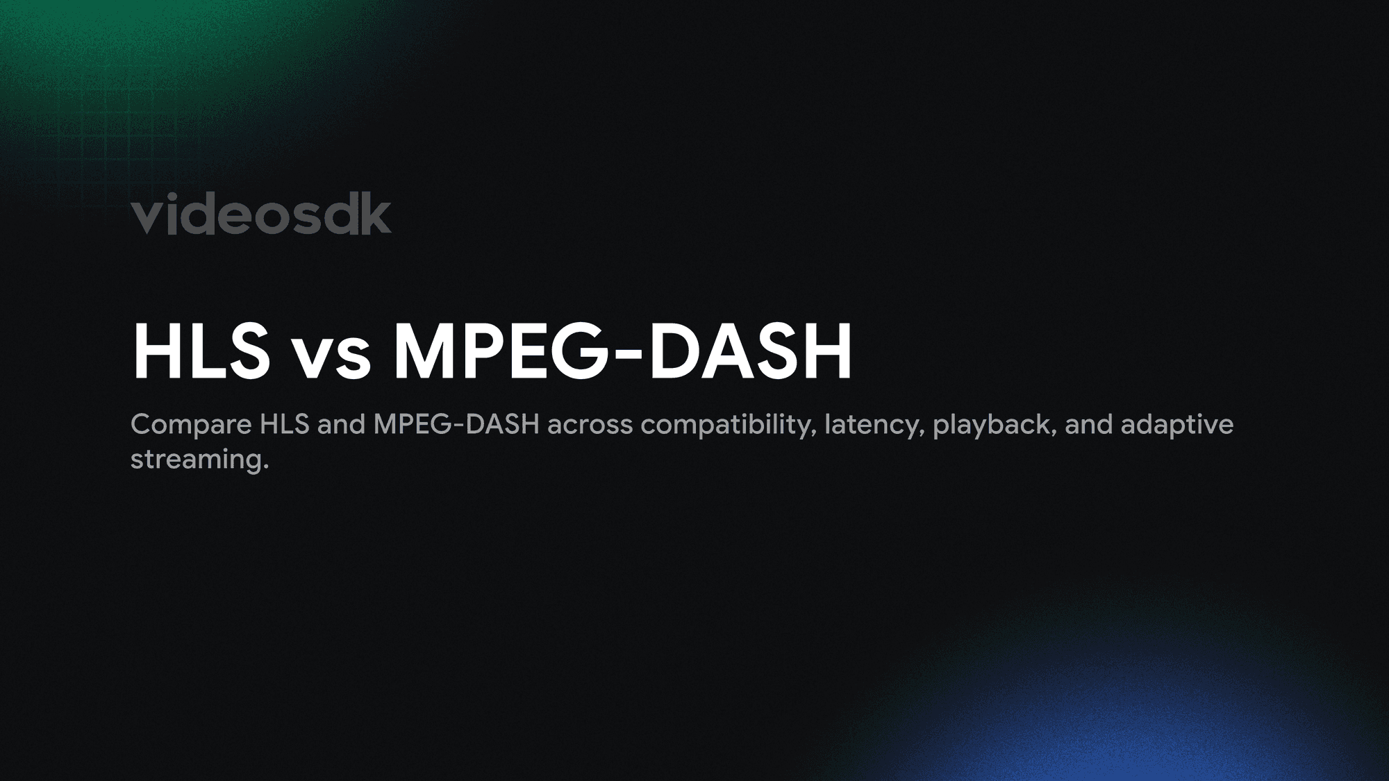 HLS vs MPEG-DASH: Which Live Streaming Protocol to Use?