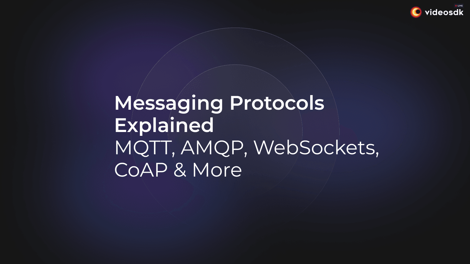 Messaging Protocols Explained: MQTT, AMQP, WebSockets, CoAP & More Messaging Protocols Explained: MQTT, AMQP, WebSockets, CoAP & More