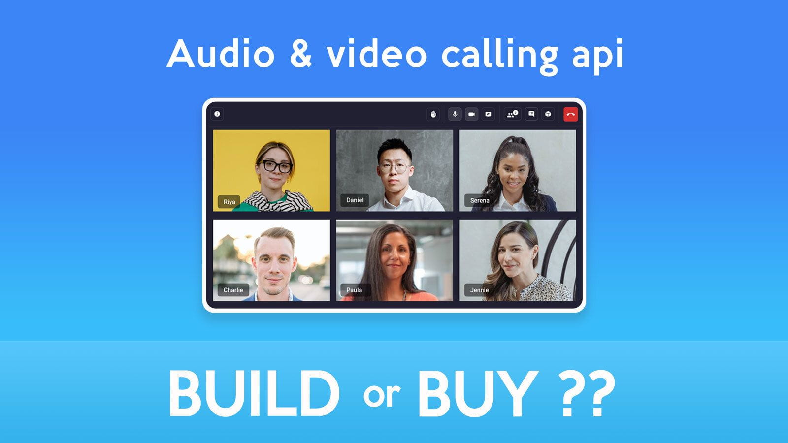 Should you Build or Buy In-App Calling APIs?