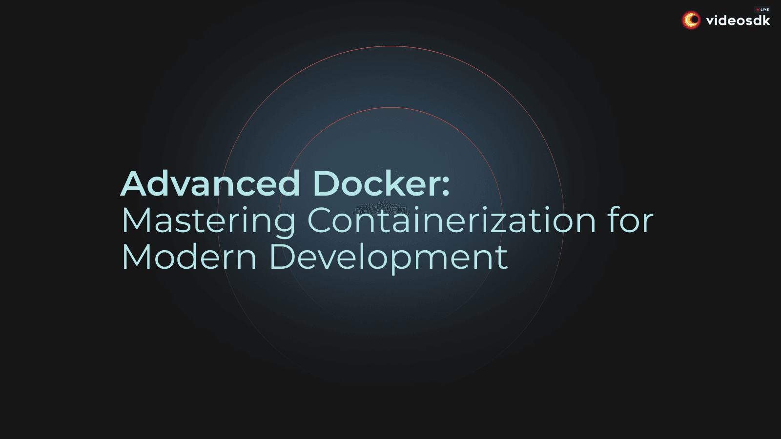 Advanced Docker Advanced Docker