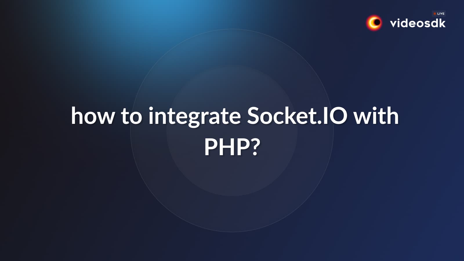 how to integrate Socket.IO with PHP? how to integrate Socket.IO with PHP?