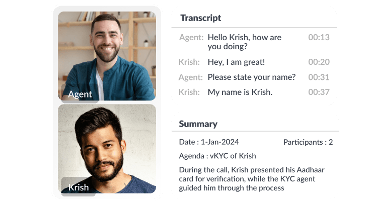 Enhance Operational Efficiency with Transcription & Summary Enhance Operational Efficiency with Transcription & Summary