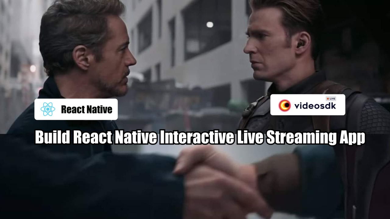 Build a React Native Live Streaming App with VideoSDK