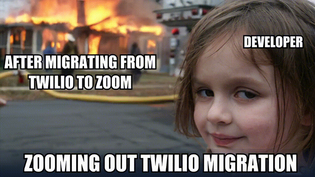 Zoom out Twilio Migration