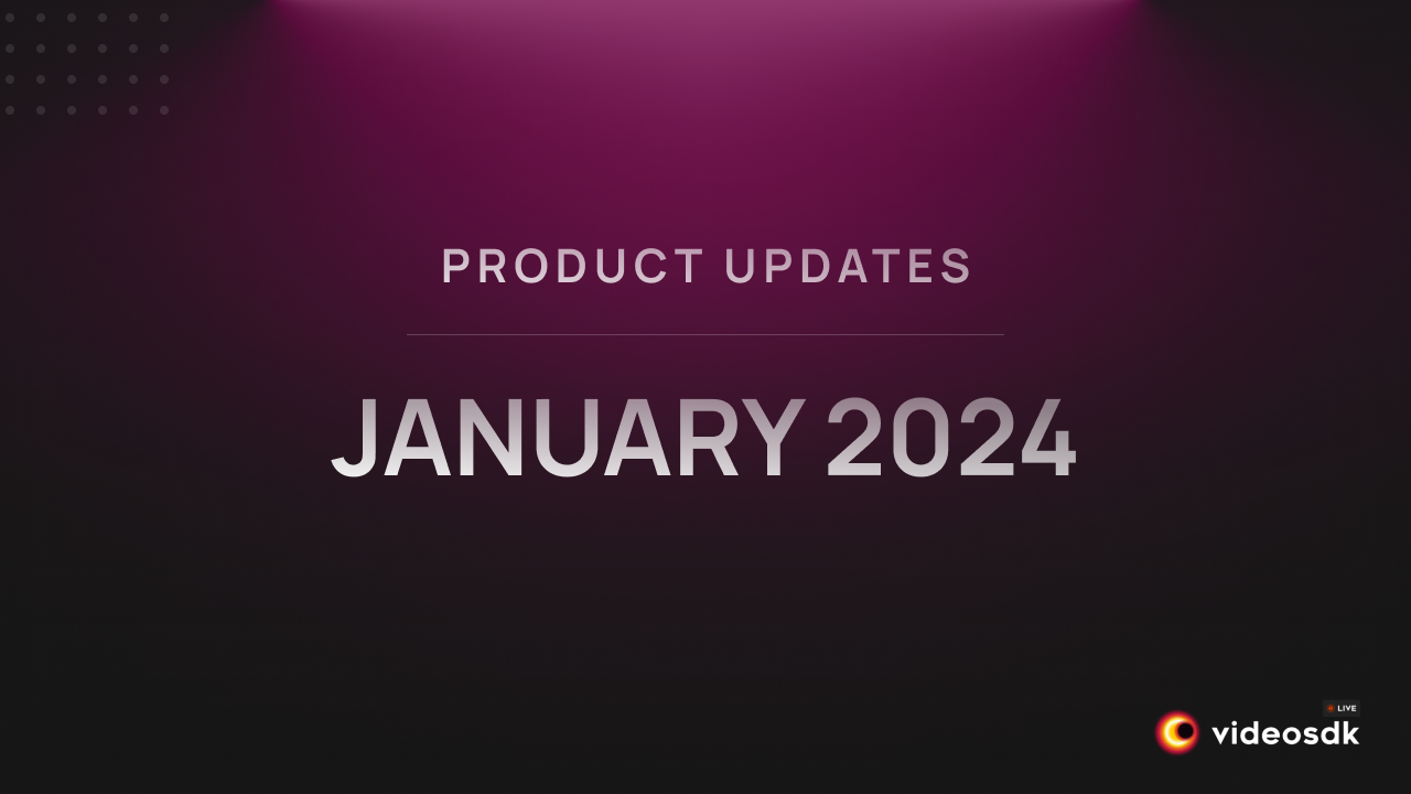 Product updates: January 2024