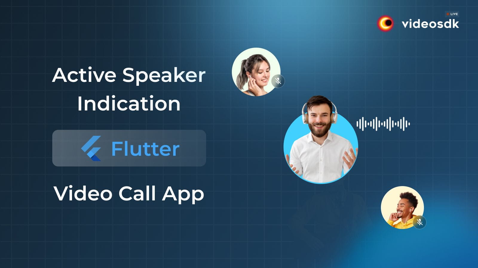 How to Implement Active Speaker Indication in Flutter Video Call App?