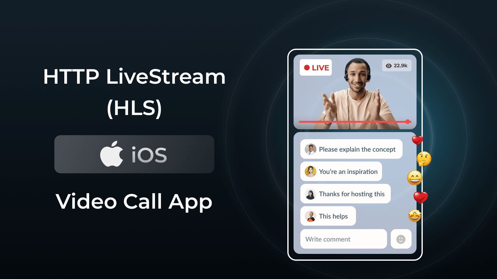 How to Build an iOS Live Streaming App with VideoSDK