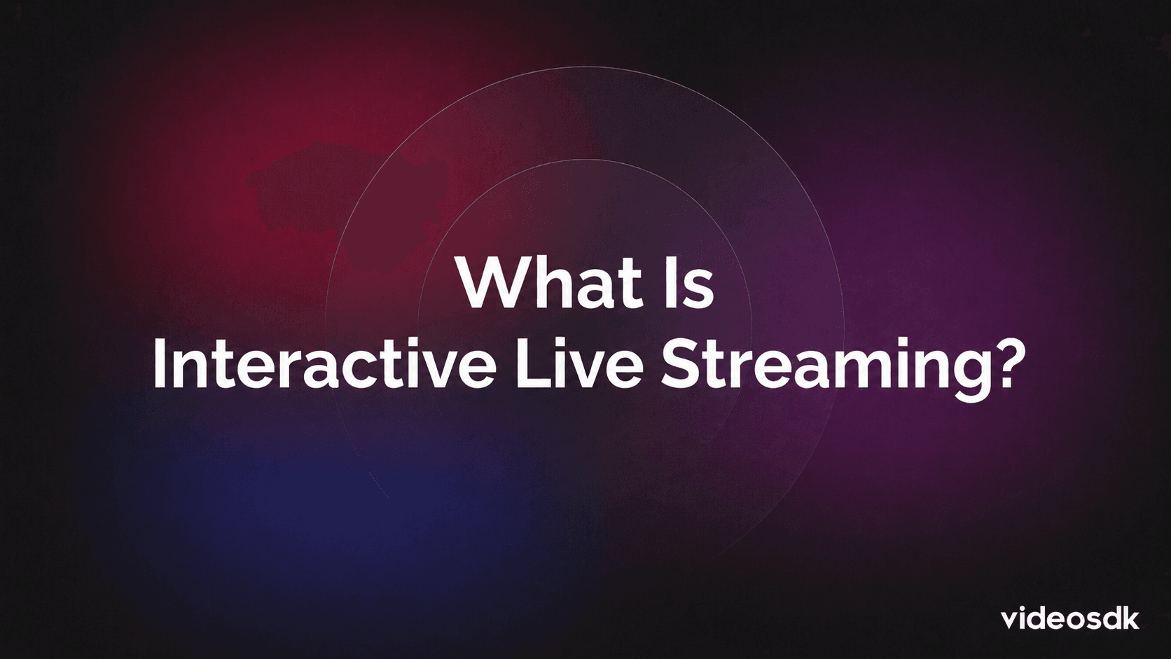 What is Interactive Live Streaming? How to Build It in 2026 What is Interactive Live Streaming? How to Build It in 2026