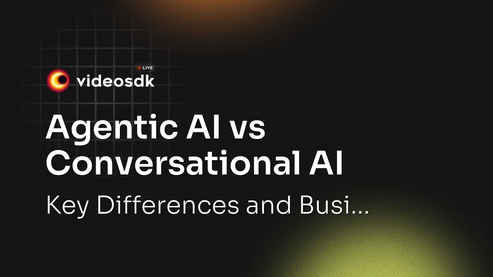 Agentic AI vs Conversational AI Agentic AI vs Conversational AI