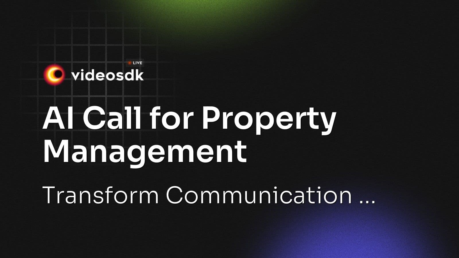 AI Call for Property Management: Transform Communication ... AI Call for Property Management: Transform Communication ...