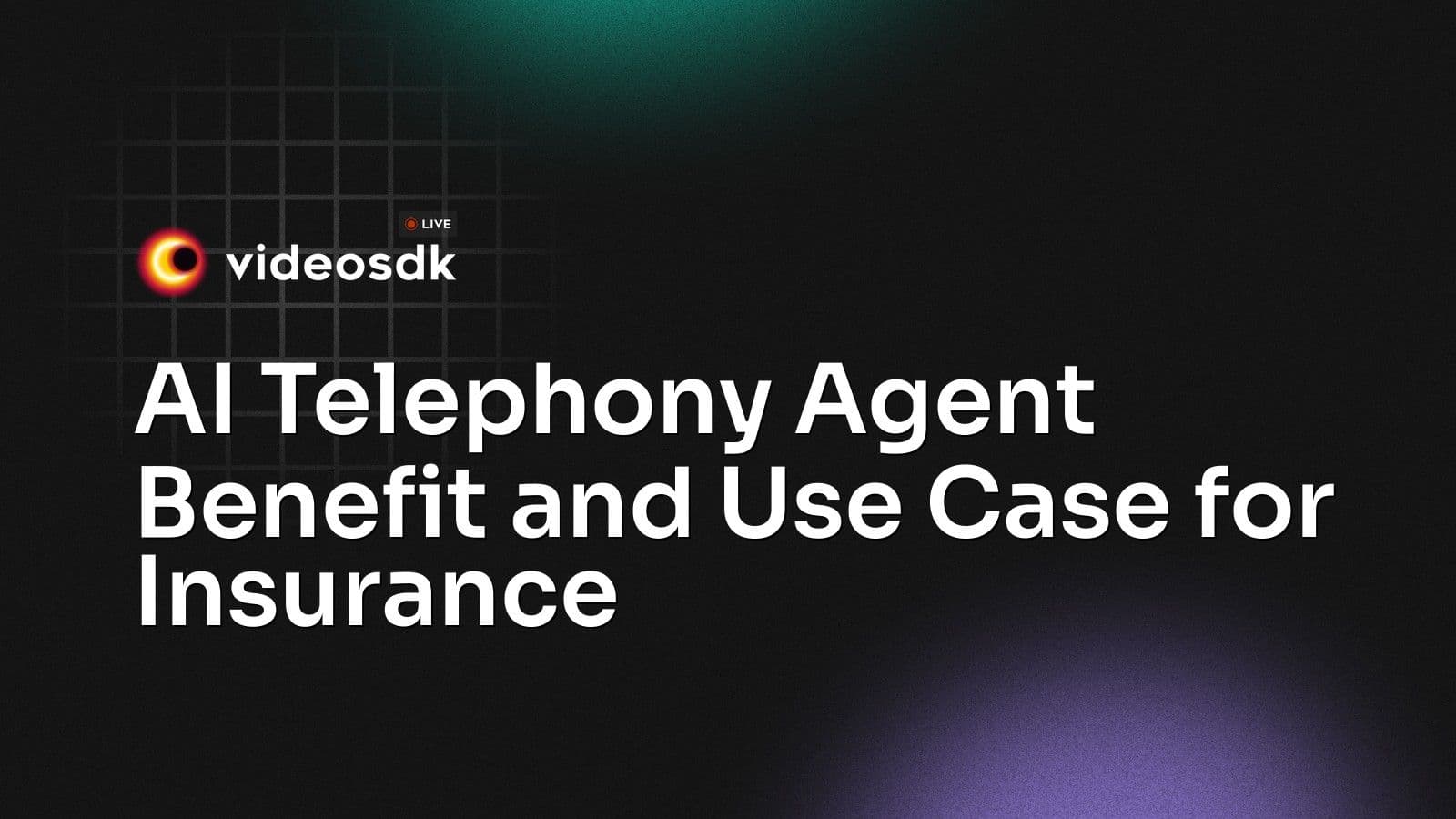 AI Telephony Agent Benefit and Use Case for Insurance AI Telephony Agent Benefit and Use Case for Insurance