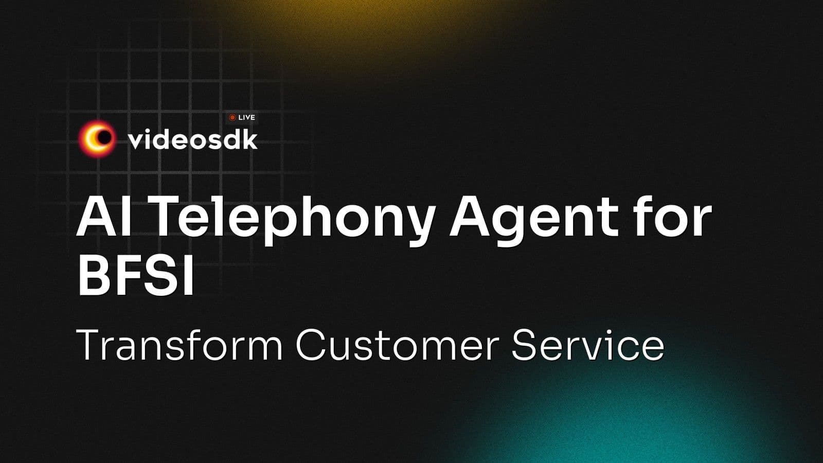 AI Telephony Agent for BFSI: Transform Customer Service AI Telephony Agent for BFSI: Transform Customer Service