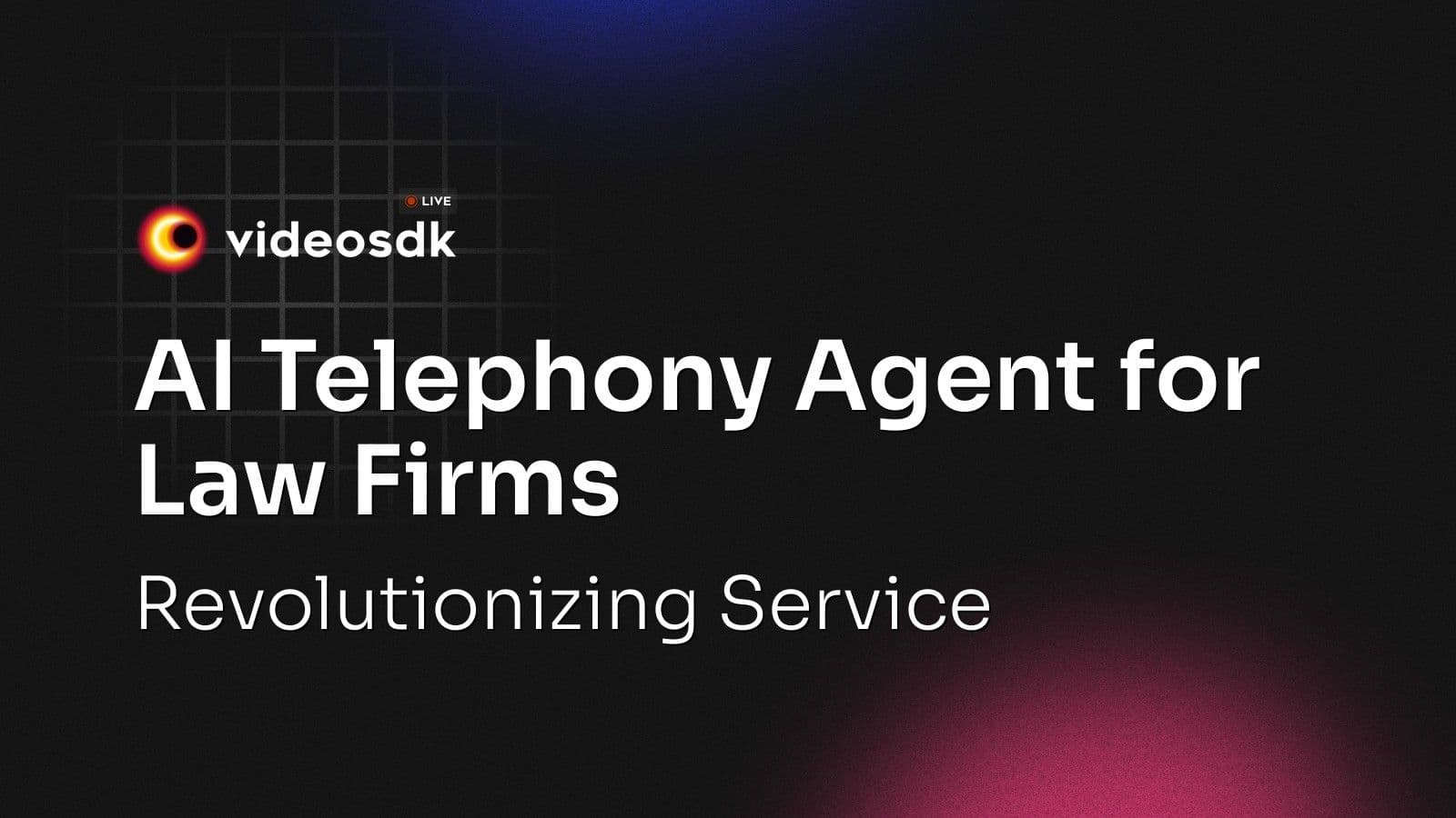 AI Telephony Agent for Law Firms: Revolutionizing Service AI Telephony Agent for Law Firms: Revolutionizing Service