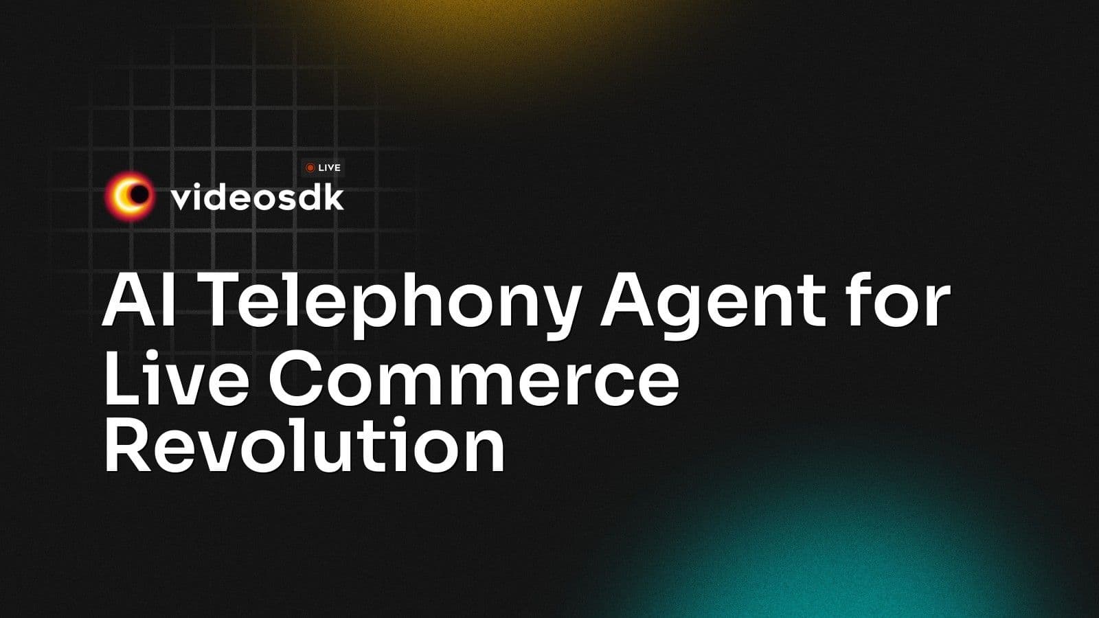 AI Telephony Agent for Live Commerce Revolution AI Telephony Agent for Live Commerce Revolution