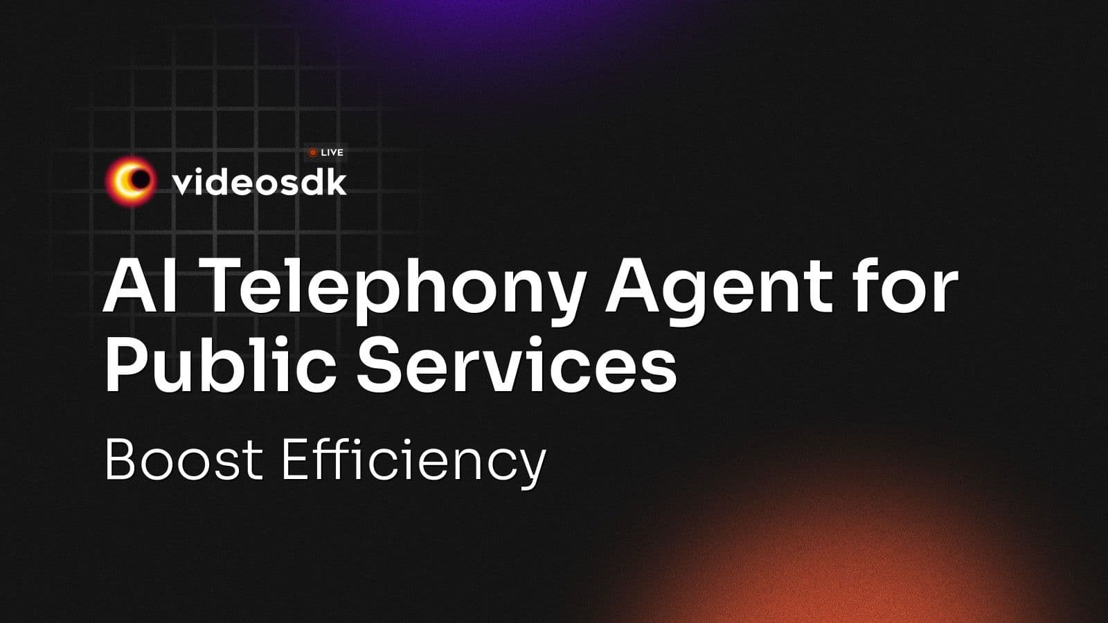 AI Telephony Agent for Public Services: Boost Efficiency AI Telephony Agent for Public Services: Boost Efficiency