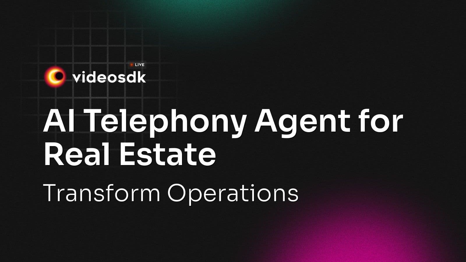 AI Telephony Agent for Real Estate: Transform Operations AI Telephony Agent for Real Estate: Transform Operations