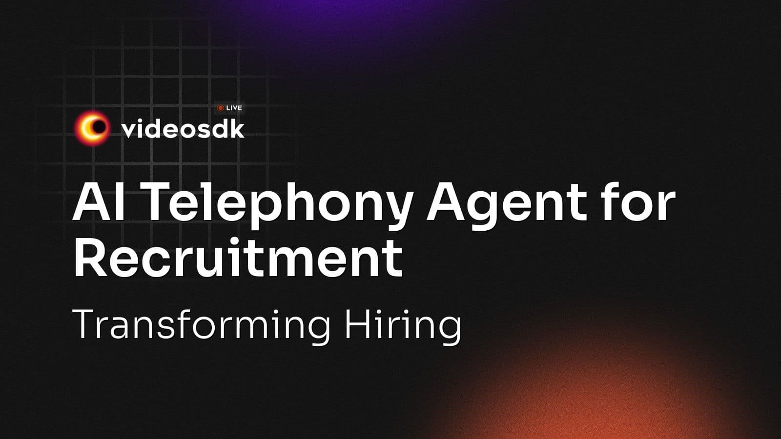 AI Telephony Agent for Recruitment: Transforming Hiring AI Telephony Agent for Recruitment: Transforming Hiring