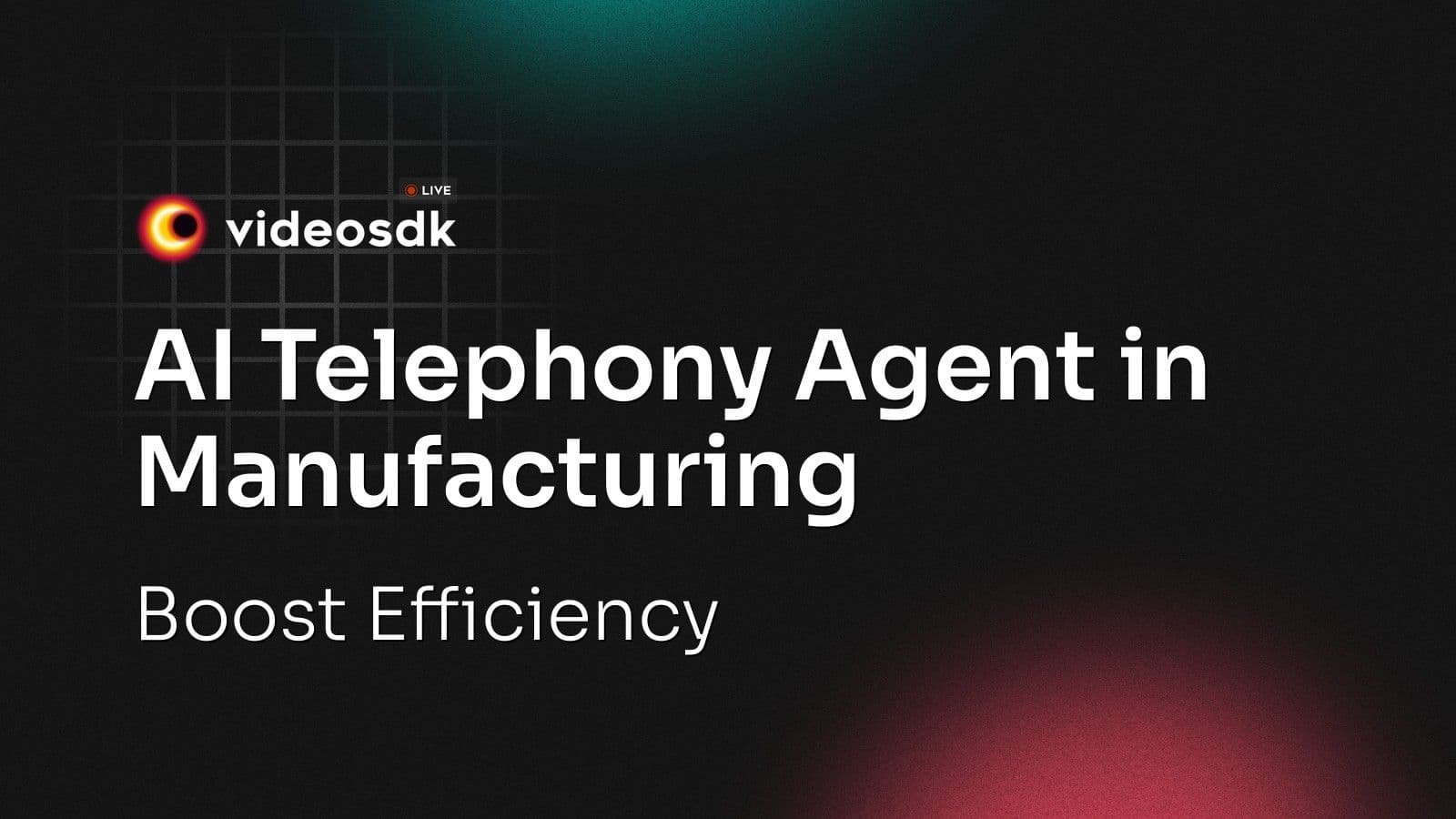 AI Telephony Agent in Manufacturing: Boost Efficiency AI Telephony Agent in Manufacturing: Boost Efficiency