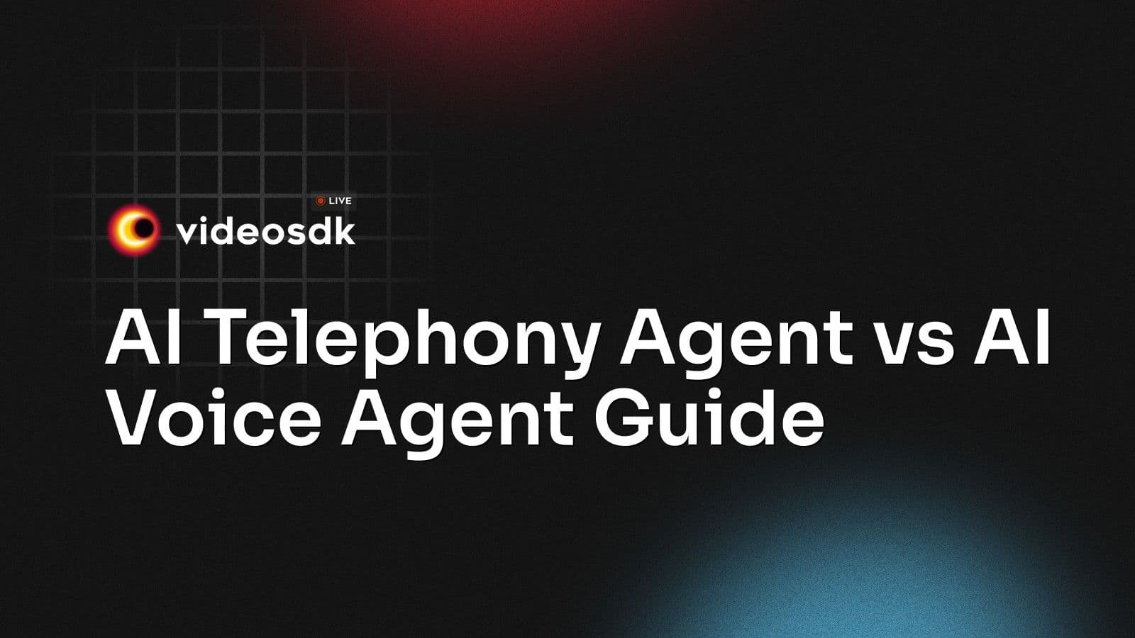 AI Telephony Agent vs AI Voice Agent Guide AI Telephony Agent vs AI Voice Agent Guide
