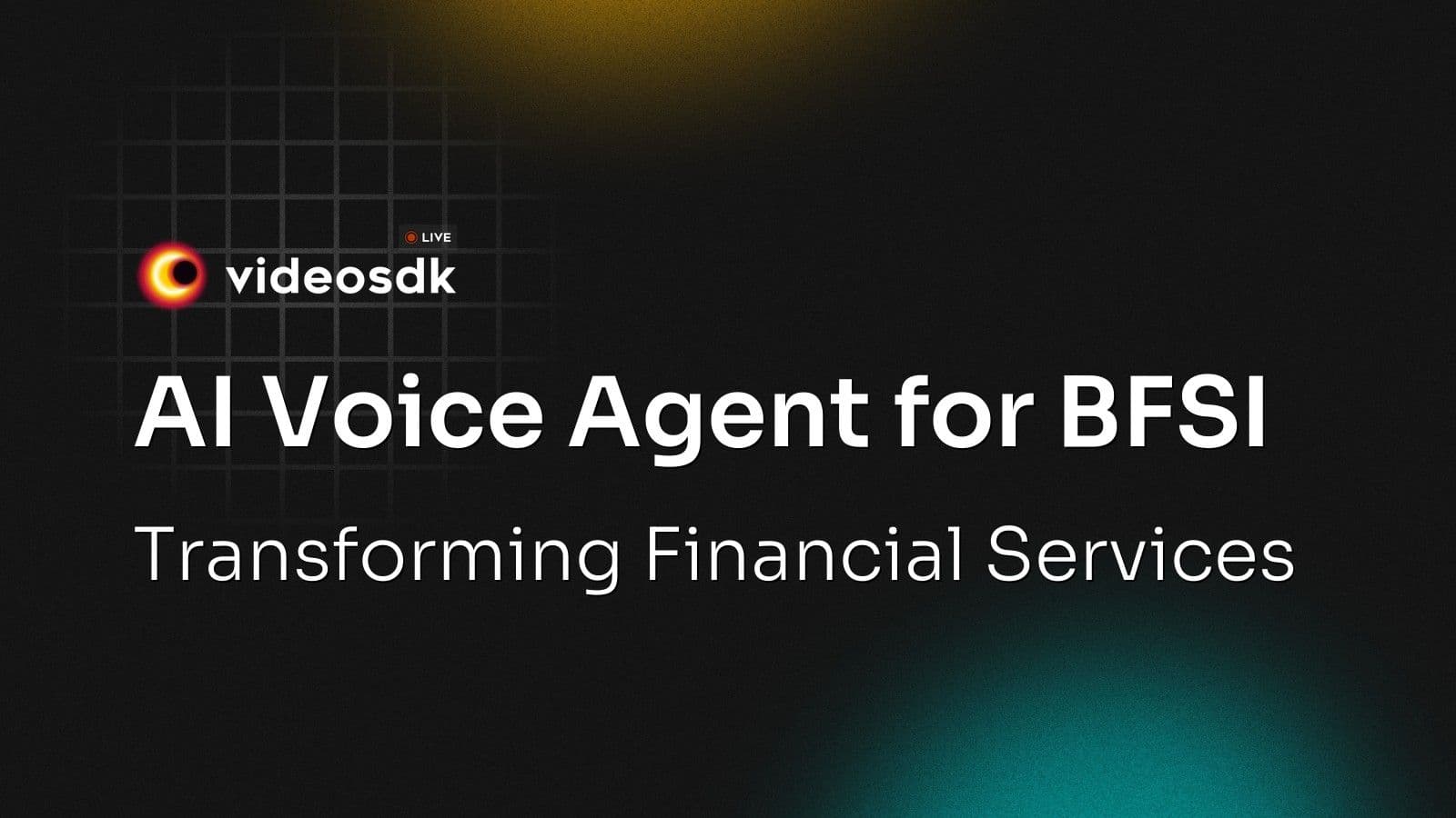 AI Voice Agent for BFSI: Transforming Financial Services AI Voice Agent for BFSI: Transforming Financial Services