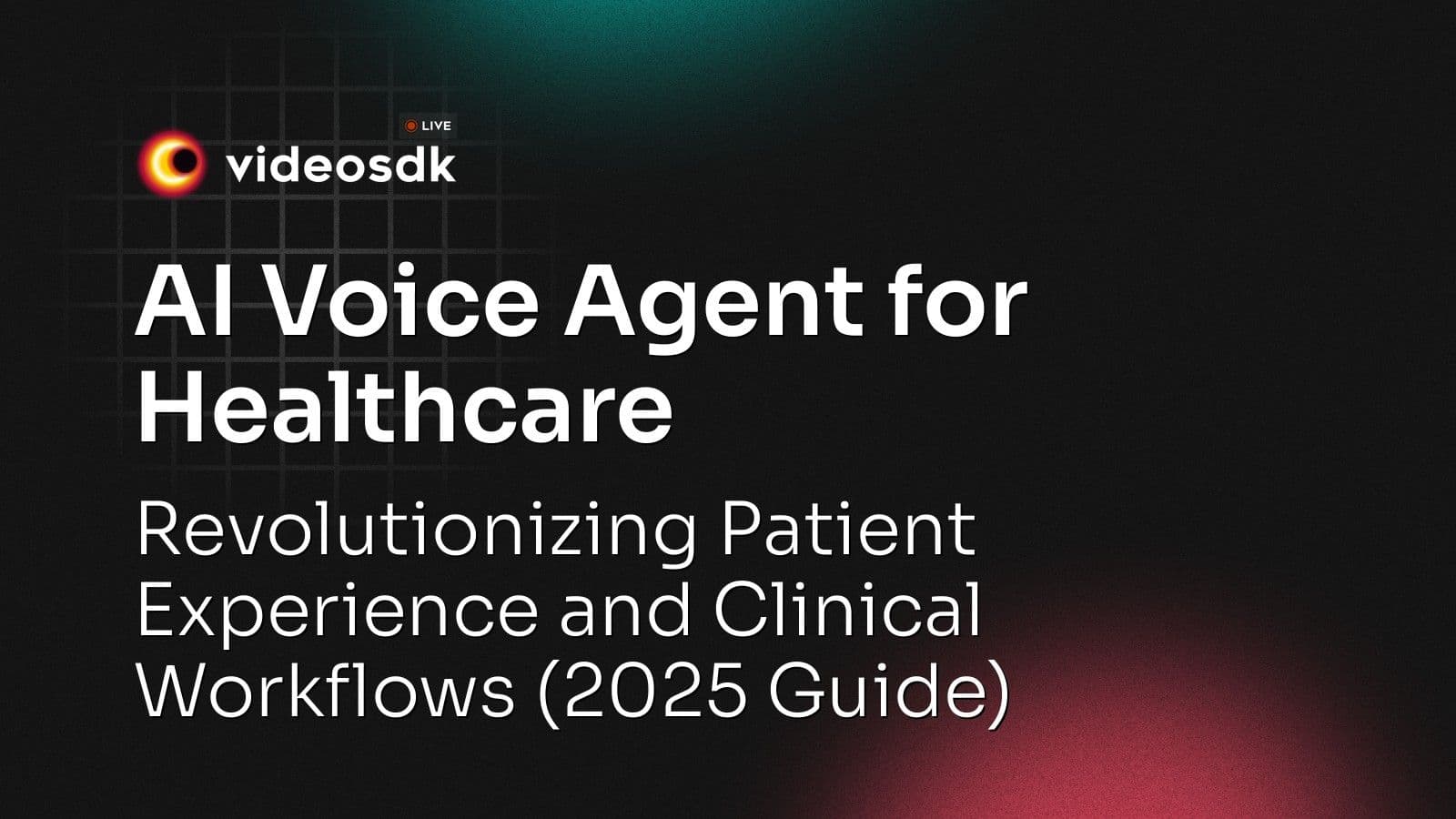 AI Voice Agent for Healthcare: Revolutionizing Patient Experience and Clinical Workflows (2025 Guide) AI Voice Agent for Healthcare: Revolutionizing Patient Experience and Clinical Workflows (2025 Guide)
