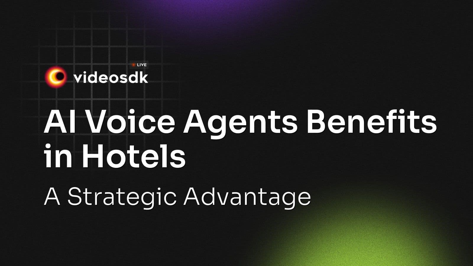 AI Voice Agents Benefits in Hotels: A Strategic Advantage AI Voice Agents Benefits in Hotels: A Strategic Advantage