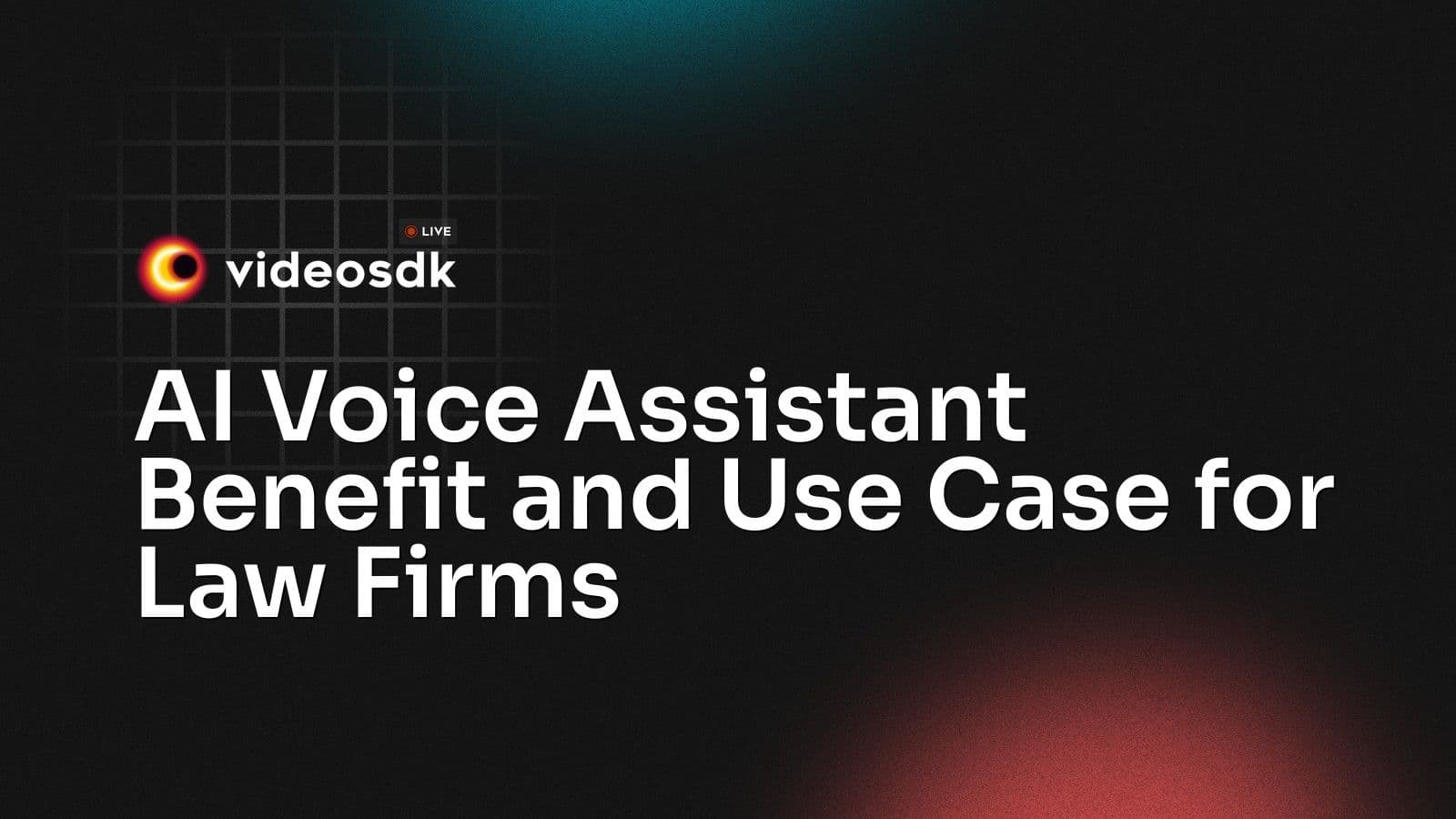 AI Voice Assistant Benefit and Use Case for Law Firms AI Voice Assistant Benefit and Use Case for Law Firms