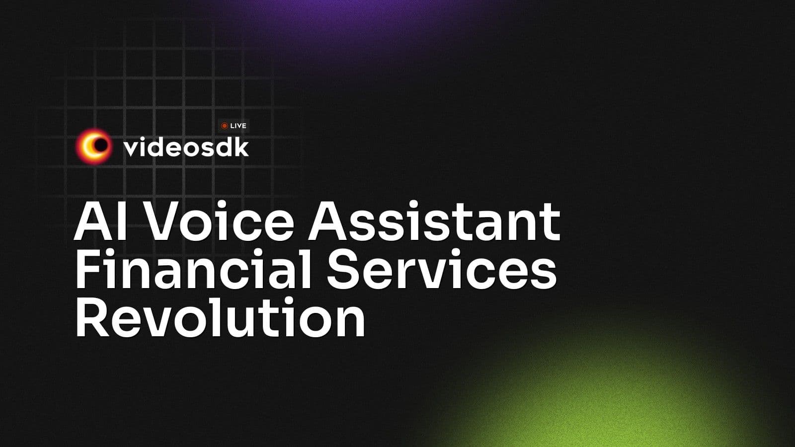 AI Voice Assistant Financial Services Revolution AI Voice Assistant Financial Services Revolution