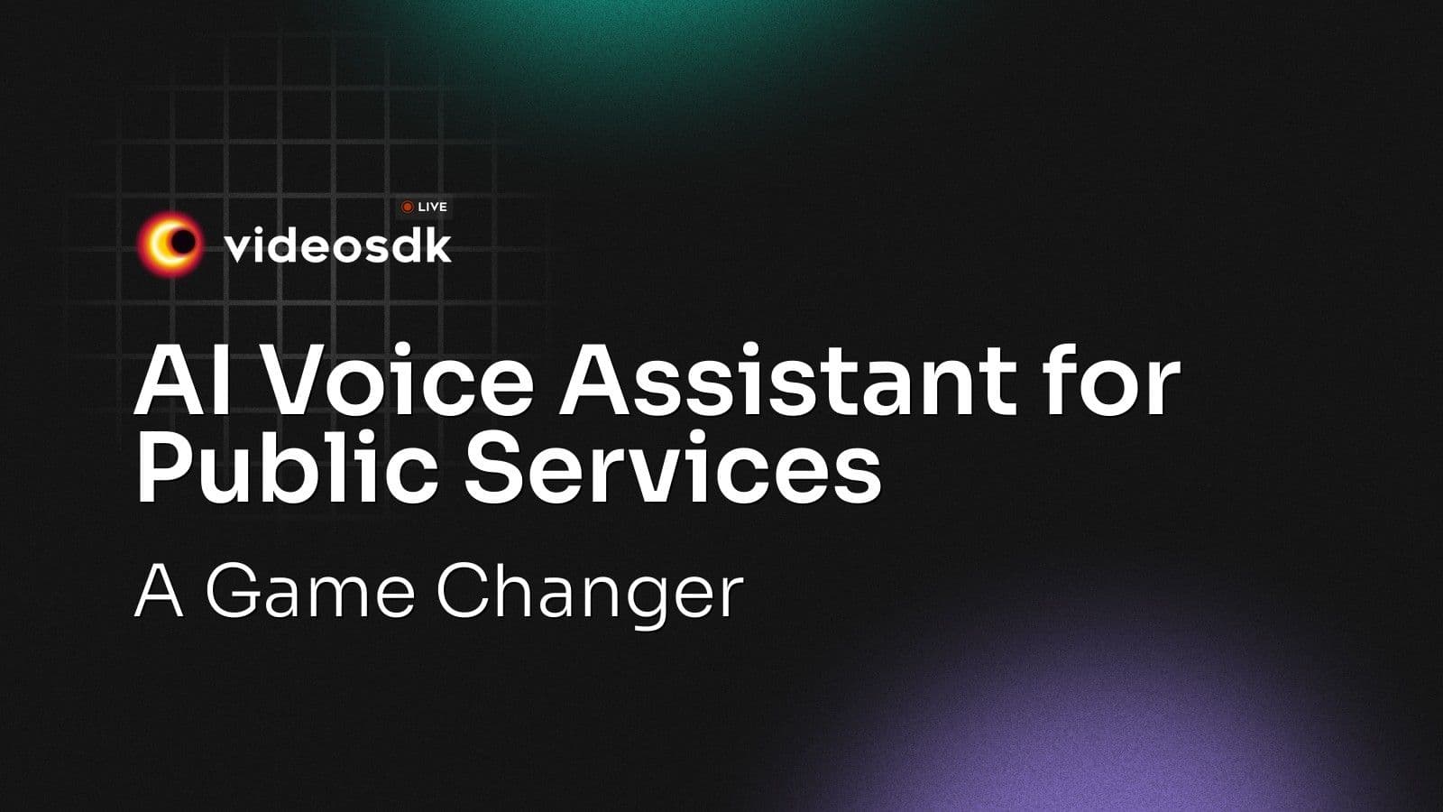AI Voice Assistant for Public Services: A Game Changer AI Voice Assistant for Public Services: A Game Changer