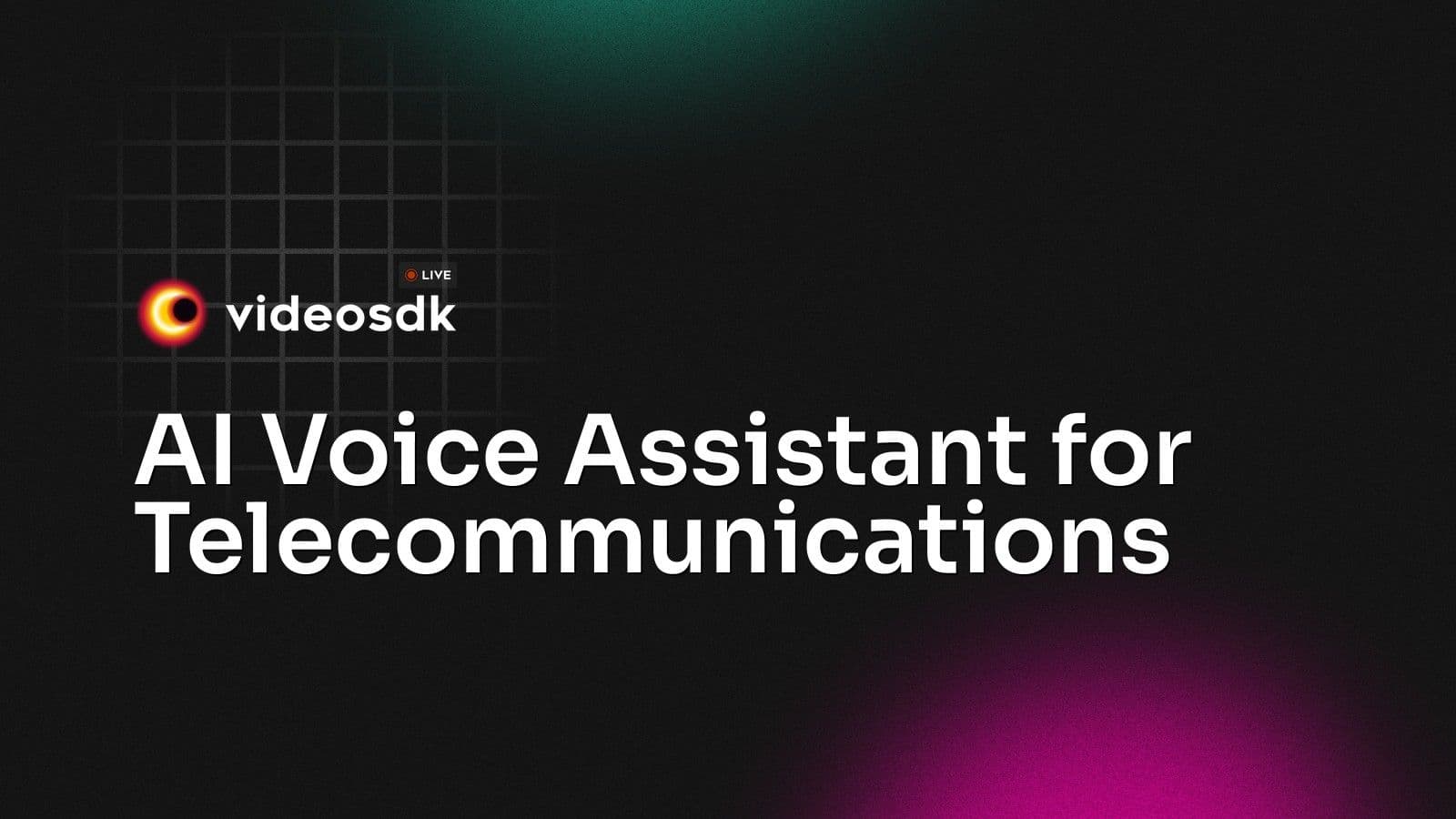 AI Voice Assistant for Telecommunications AI Voice Assistant for Telecommunications