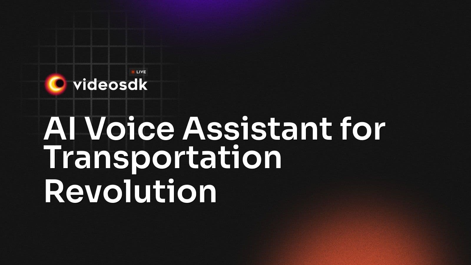 AI Voice Assistant for Transportation Revolution AI Voice Assistant for Transportation Revolution
