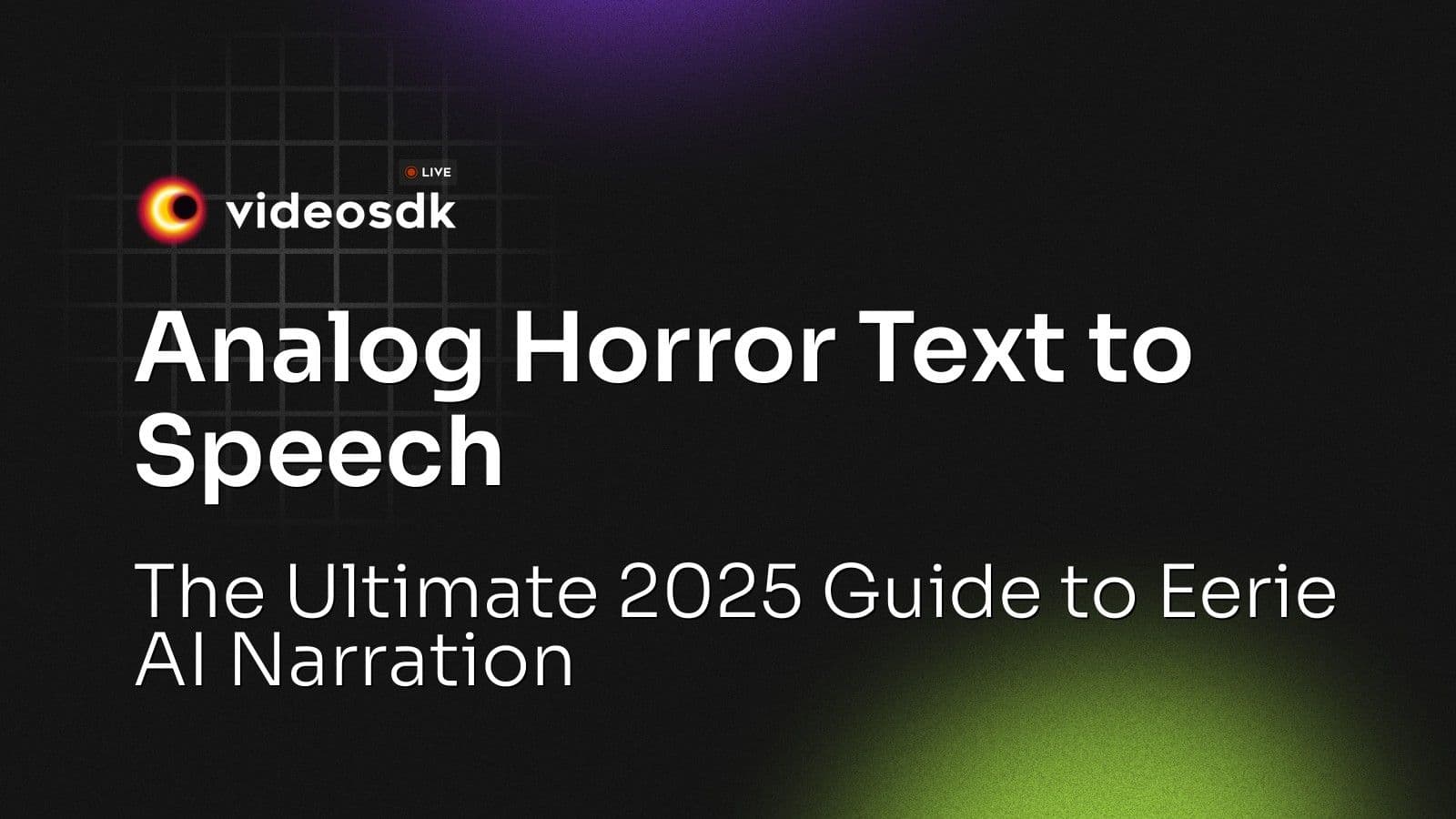 Analog Horror Text to Speech: The Ultimate 2025 Guide to Eerie AI Narration Analog Horror Text to Speech: The Ultimate 2025 Guide to Eerie AI Narration