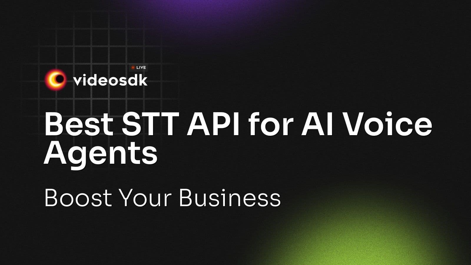 Best STT API for AI Voice Agents: Boost Your Business Best STT API for AI Voice Agents: Boost Your Business