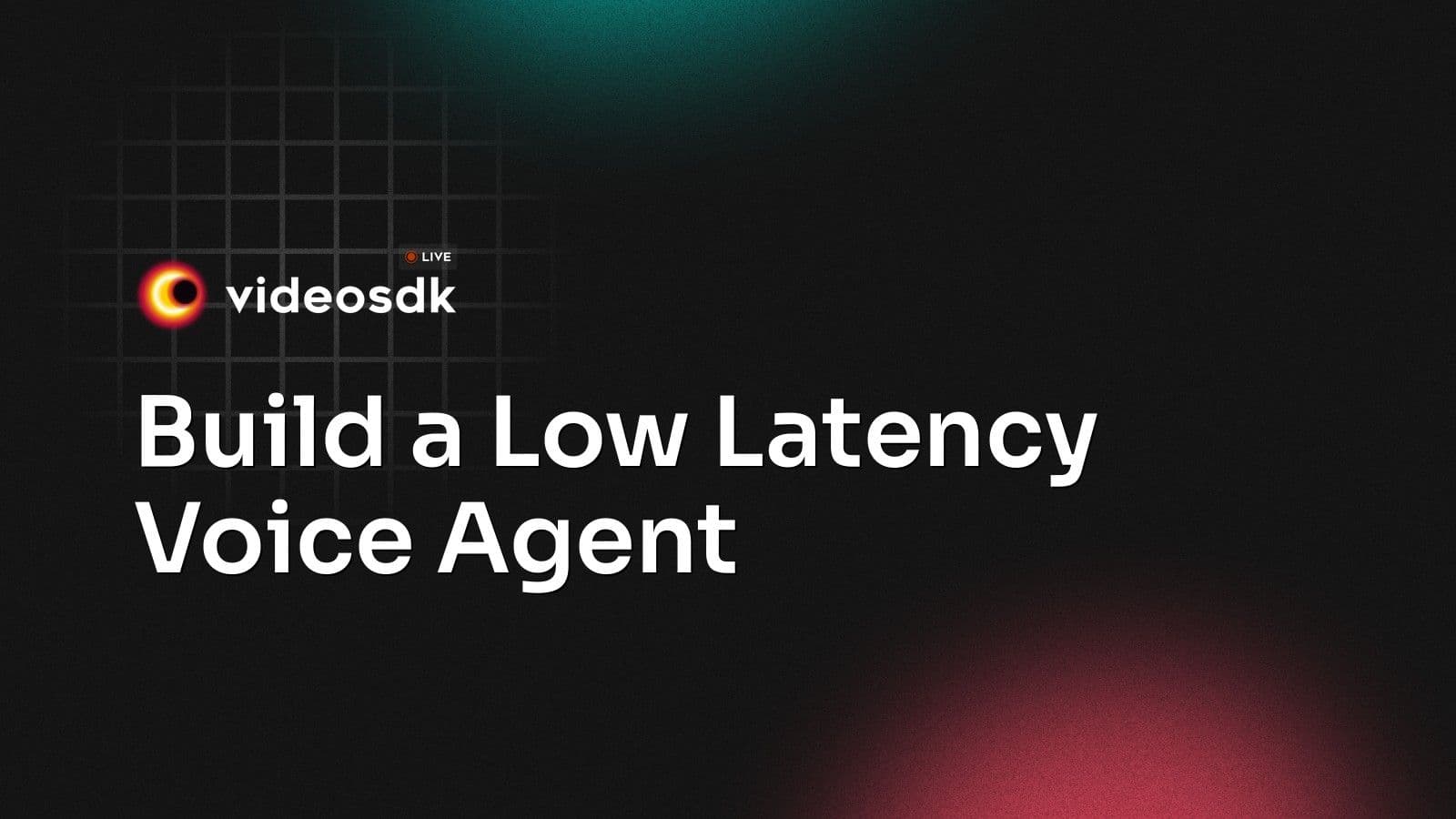 Build a Low Latency Voice Agent Build a Low Latency Voice Agent