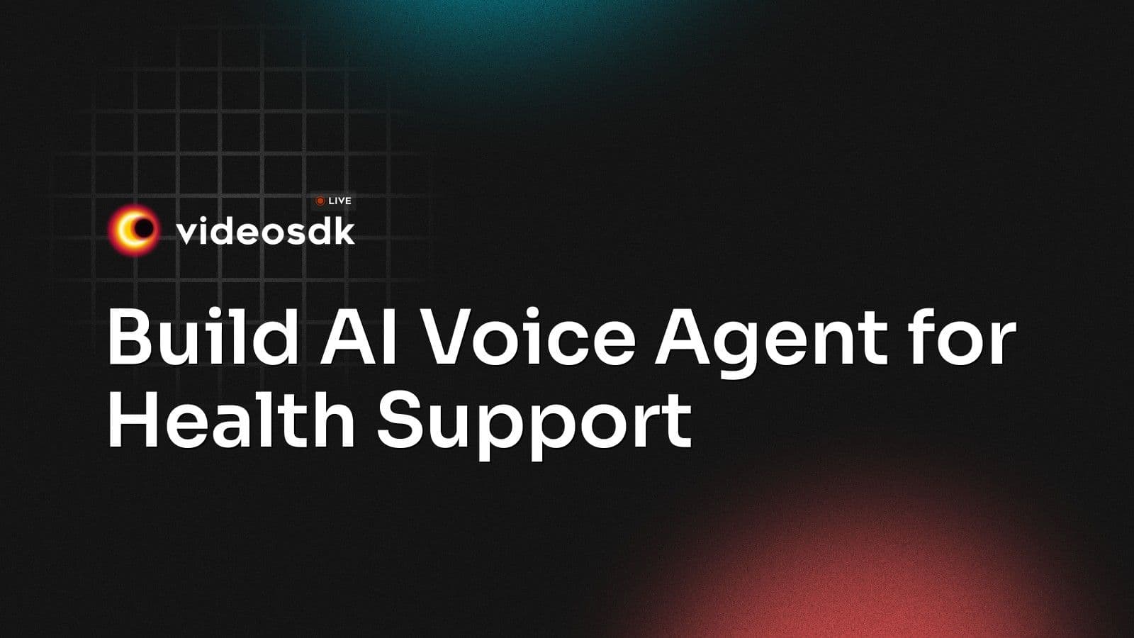 Build AI Voice Agent for Health Support Build AI Voice Agent for Health Support