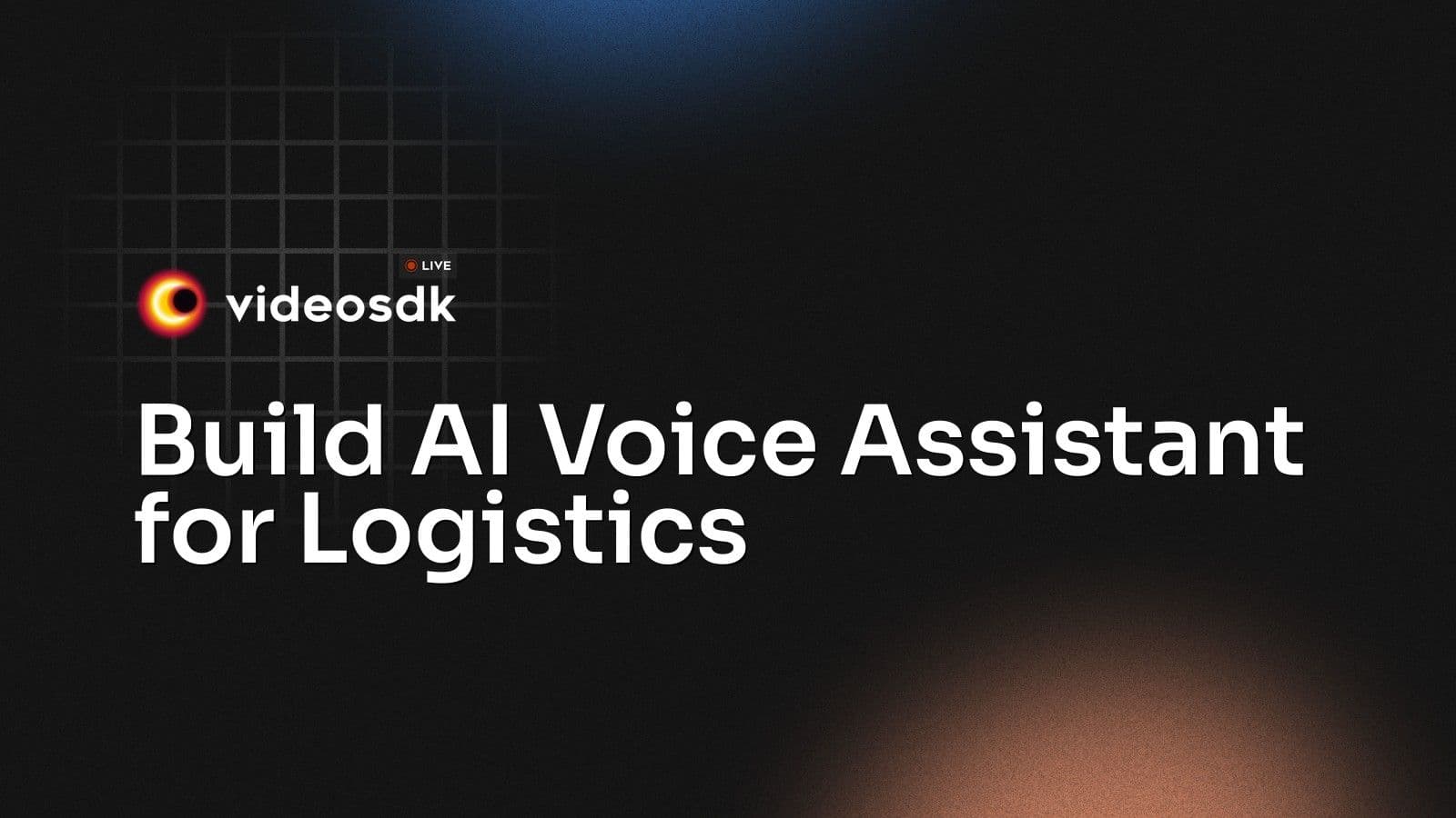 Build AI Voice Assistant for Logistics Build AI Voice Assistant for Logistics