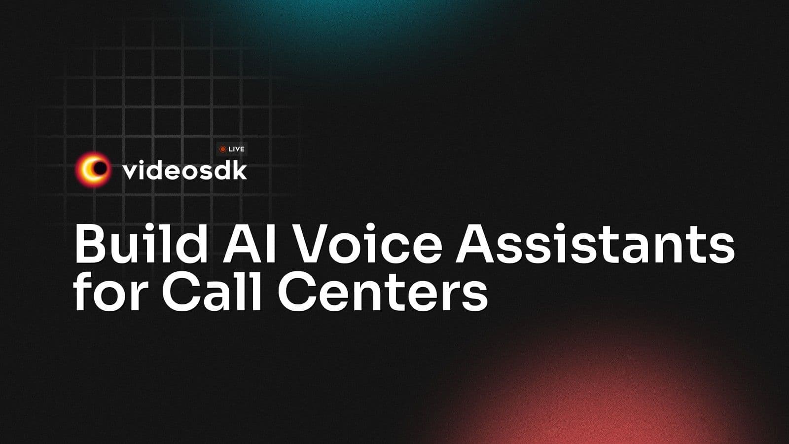 Build AI Voice Assistants for Call Centers Build AI Voice Assistants for Call Centers