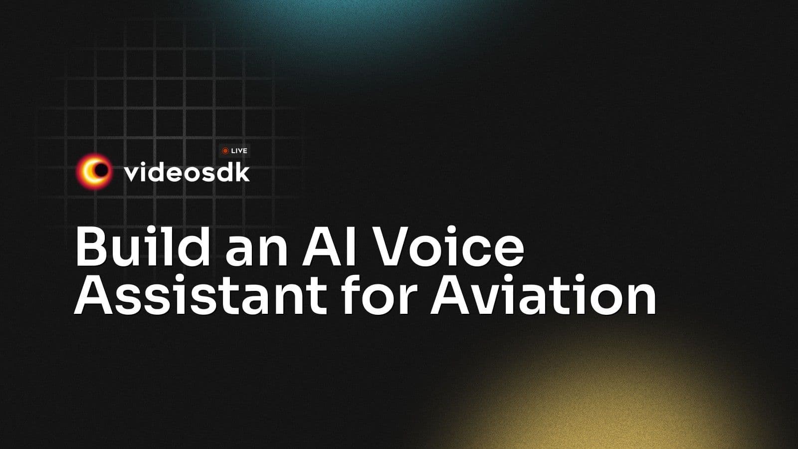 Build an AI Voice Assistant for Aviation Build an AI Voice Assistant for Aviation
