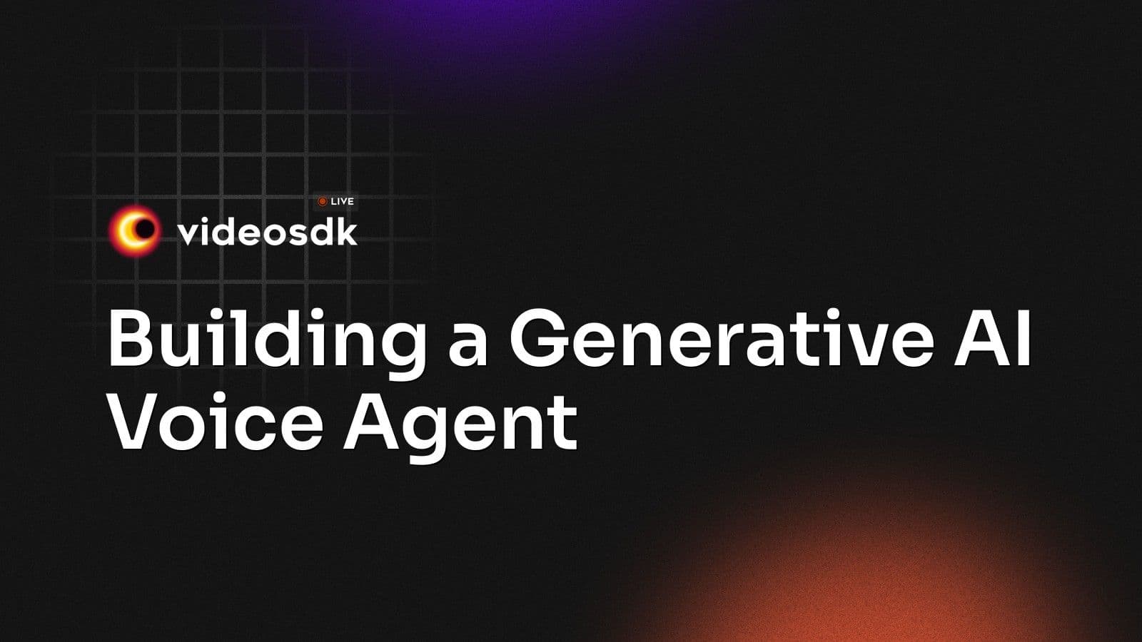 Building a Generative AI Voice Agent Building a Generative AI Voice Agent