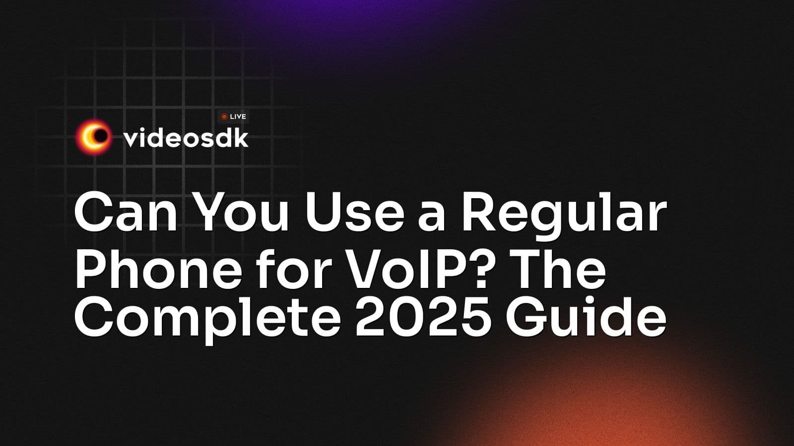 Can You Use a Regular Phone for VoIP? The Complete 2025 Guide Can You Use a Regular Phone for VoIP? The Complete 2025 Guide