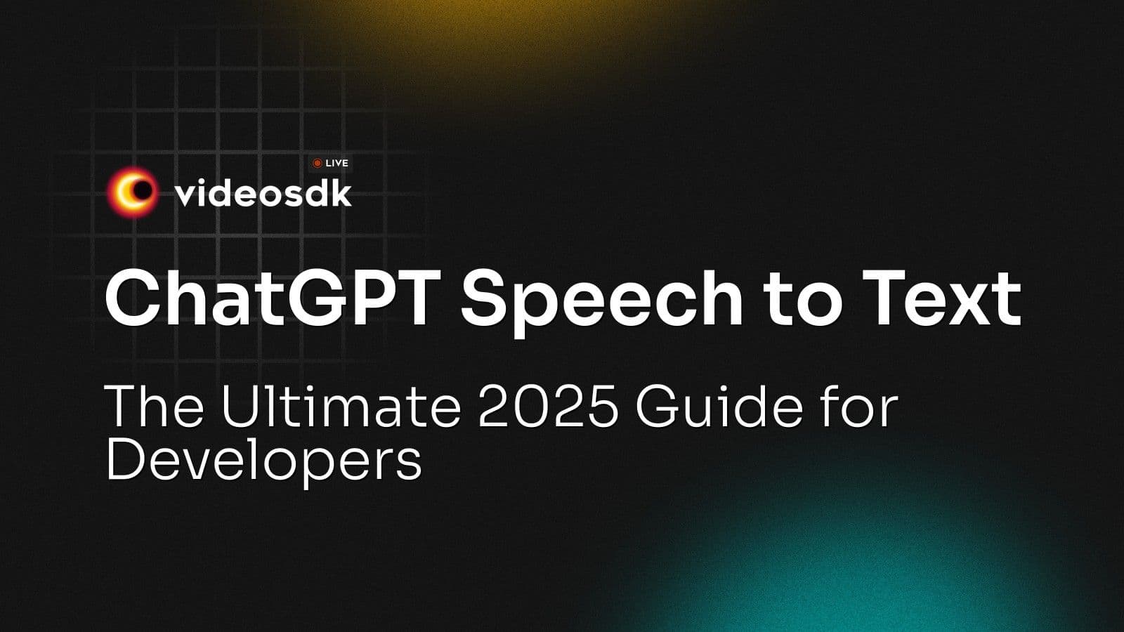 ChatGPT Speech to Text: The Ultimate 2025 Guide for Developers ChatGPT Speech to Text: The Ultimate 2025 Guide for Developers