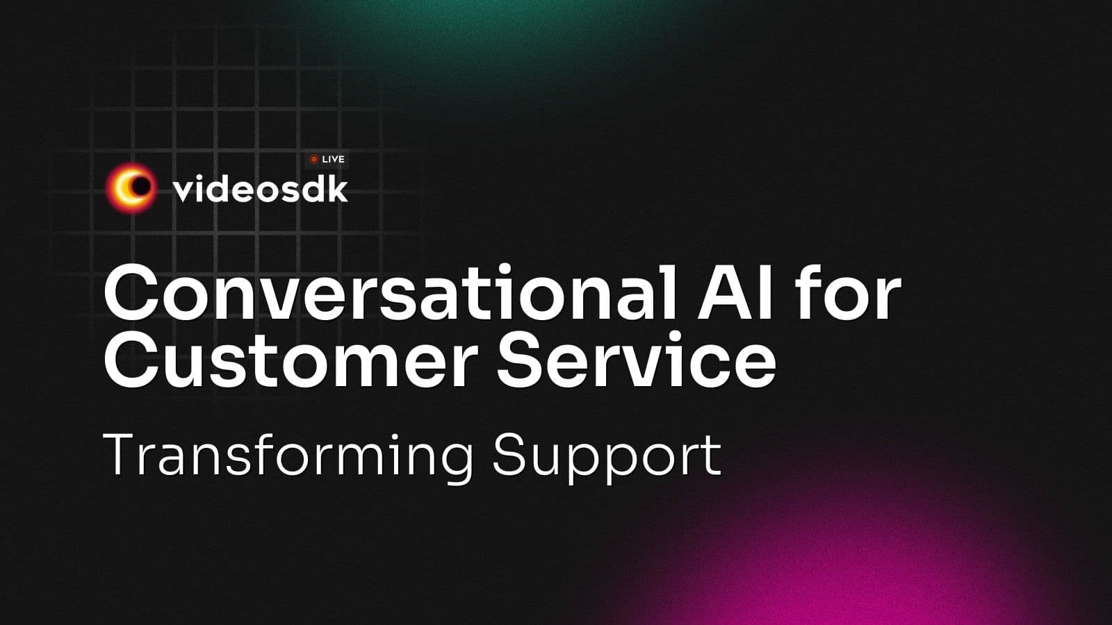 Conversational AI for Customer Service: Transforming Support Conversational AI for Customer Service: Transforming Support
